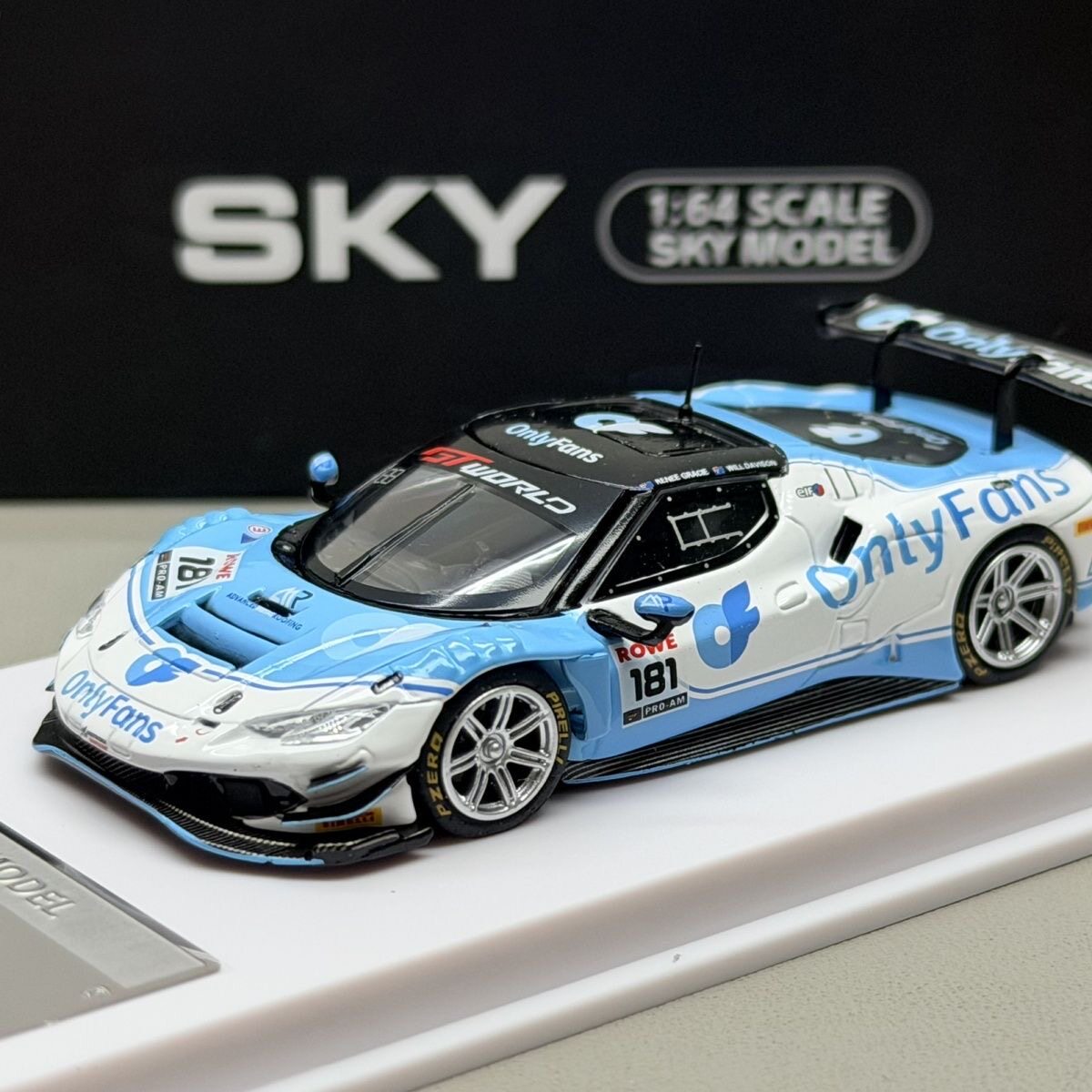 SM法拉利296GT3OnlyFans64合金车
