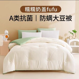 一米五八乘两米被子大豆纤维被1米8乘2米被芯180X200加厚保暖冬被