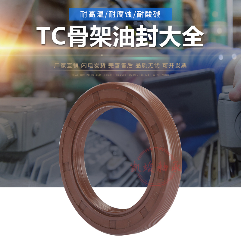 TC氟胶骨架油e封大全45*55*56*58*60*62*65*6*7*8*10*12油封密封