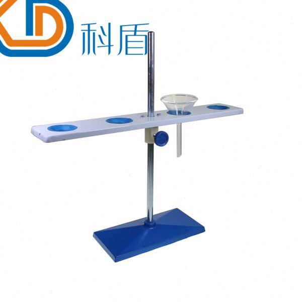 铁4漏斗玻璃 架子固定漏斗孔铁架 孔架 漏斗制喷塑四