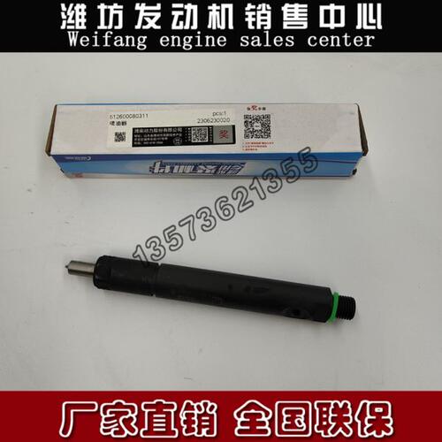 潍柴WD618柴油发动机WD12船用612600080311喷油器总成喷油嘴油头