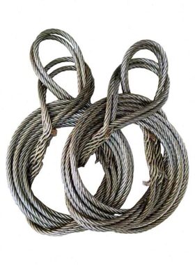 头mmmm扣双编插16mm钢丝绳起重纯手工钢丝绳吊14编插吊编18索具