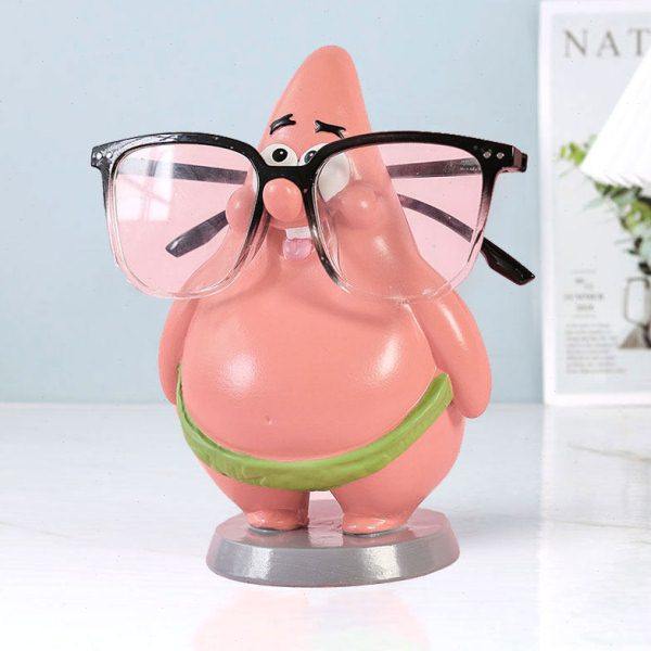 萌宠派大星眼镜放置架摆件眼镜店展示道具装饰品卡通可爱眼镜支架,商业/办公家具,眼镜货架,淘宝优惠券,粉丝福利购,淘宝优惠卷