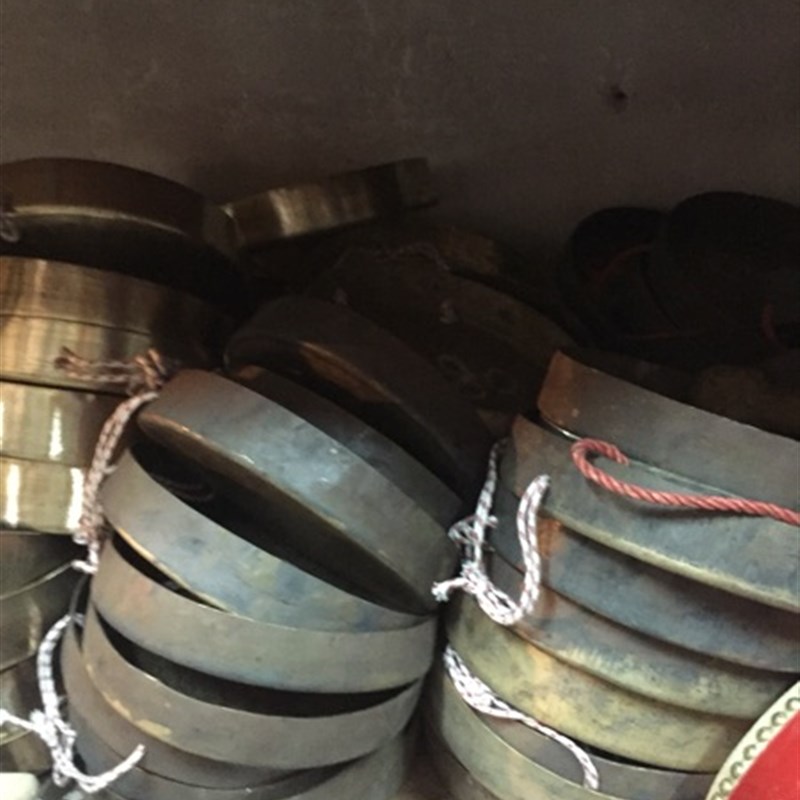 包邮手工打造马锣青铜高边锣青E铜开道锣广?黑饶各种乐器