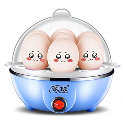宿舍家用煮蛋器不锈钢自动断电神器早餐煮鸡蛋蒸蛋迷你小型双层
