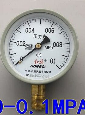 6 00 0Y-.12.5红旗.250MPA -. .46 110.0100压力表6   16Y04 .1