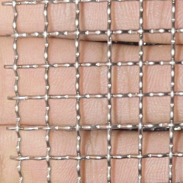 201不锈钢筛网轧花网加粗钢丝网工业编织过滤网防锈金属铁丝围网