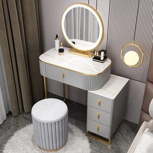 卧室收纳柜新款化妆桌子新款小户型现代简约轻奢梳妆台高档化妆台
