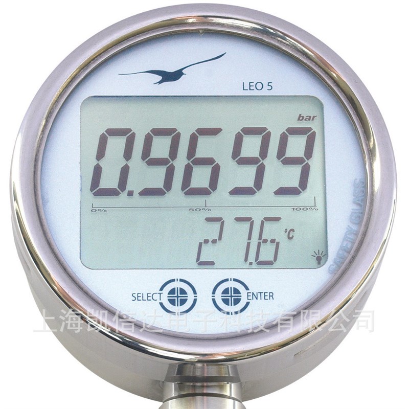 供应LEO5高精度多功能 数显液压压力表 数显Y气压压力表