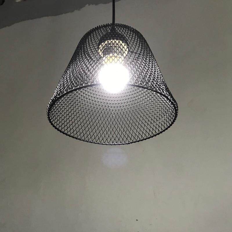 中式餐厅饭店火锅店茶楼阳台灯笼可折叠铁丝铁线吊灯餐厅吊灯