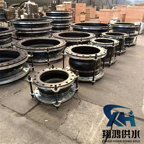 国标耐磨丁基橡胶软接头DN125