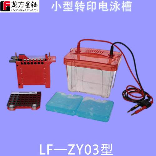 龙方星钰LF-ZY03转印电泳槽75×100mm转印凝胶面积
