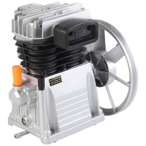 意大利空压机机头 铝壳双缸2055/2065/2070泵头1.5KW-2HP