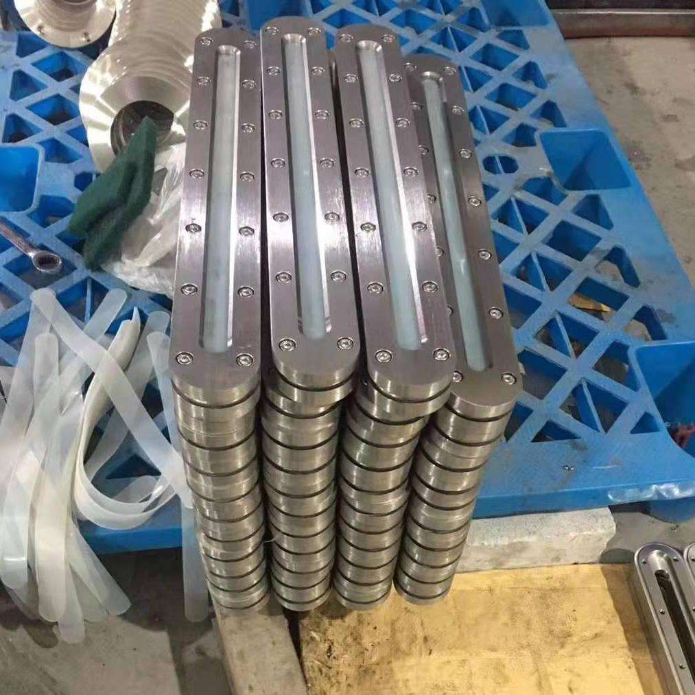 304不锈钢316L非标直角方框长条平板视镜玻璃液位计方形椭圆