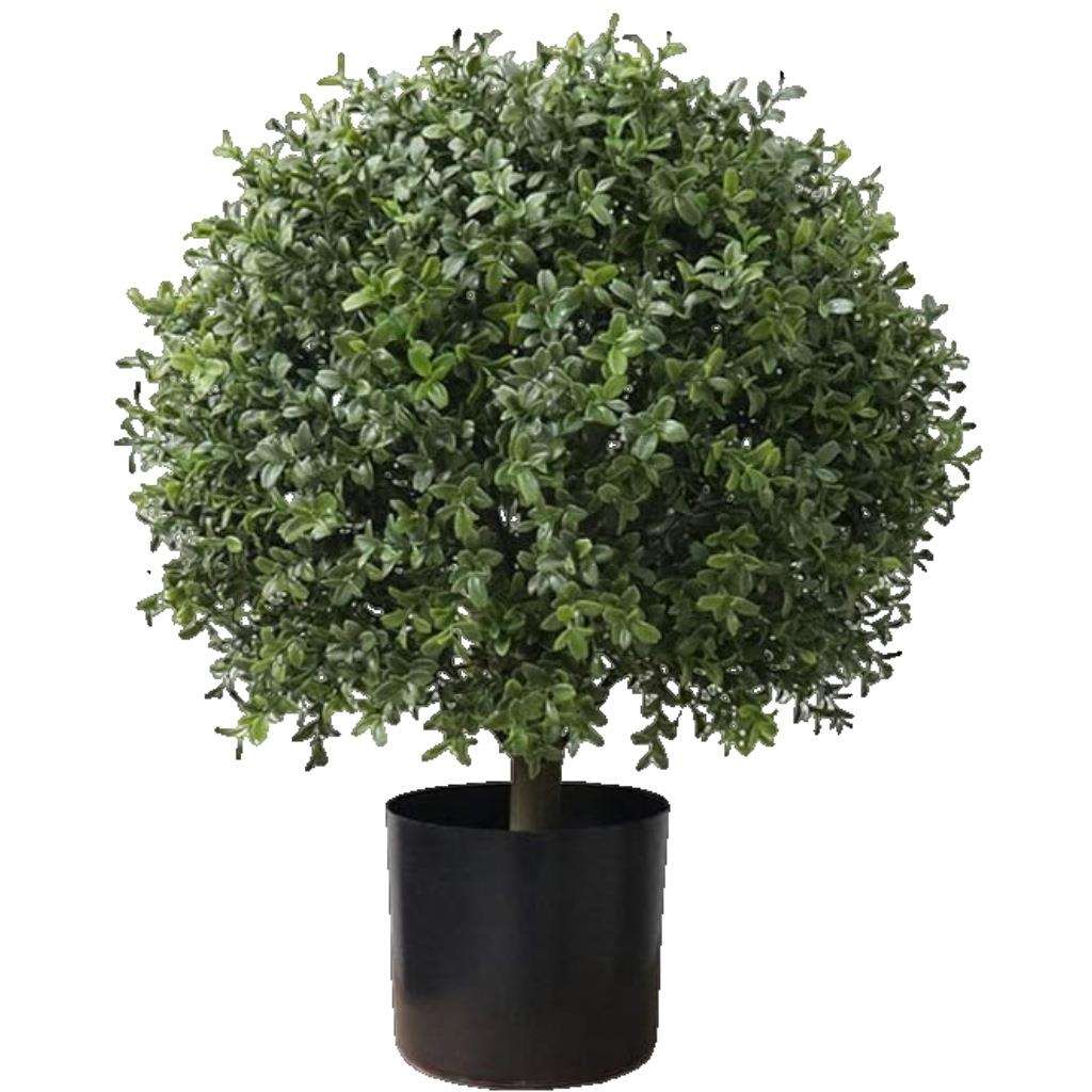 亚马逊热销仿真绿植球型盆景薰衣草盆栽黄杨木带红果白果球形植物