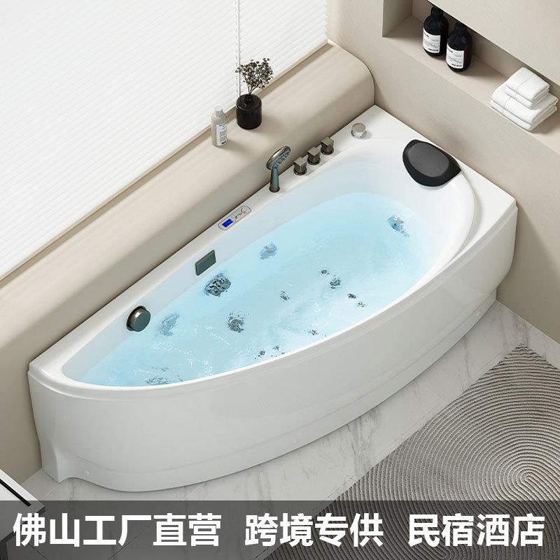 浴缸亚克力恒温冲浪按摩酒店浴缸家用洗澡浴缸日式深泡浴缸小户型
