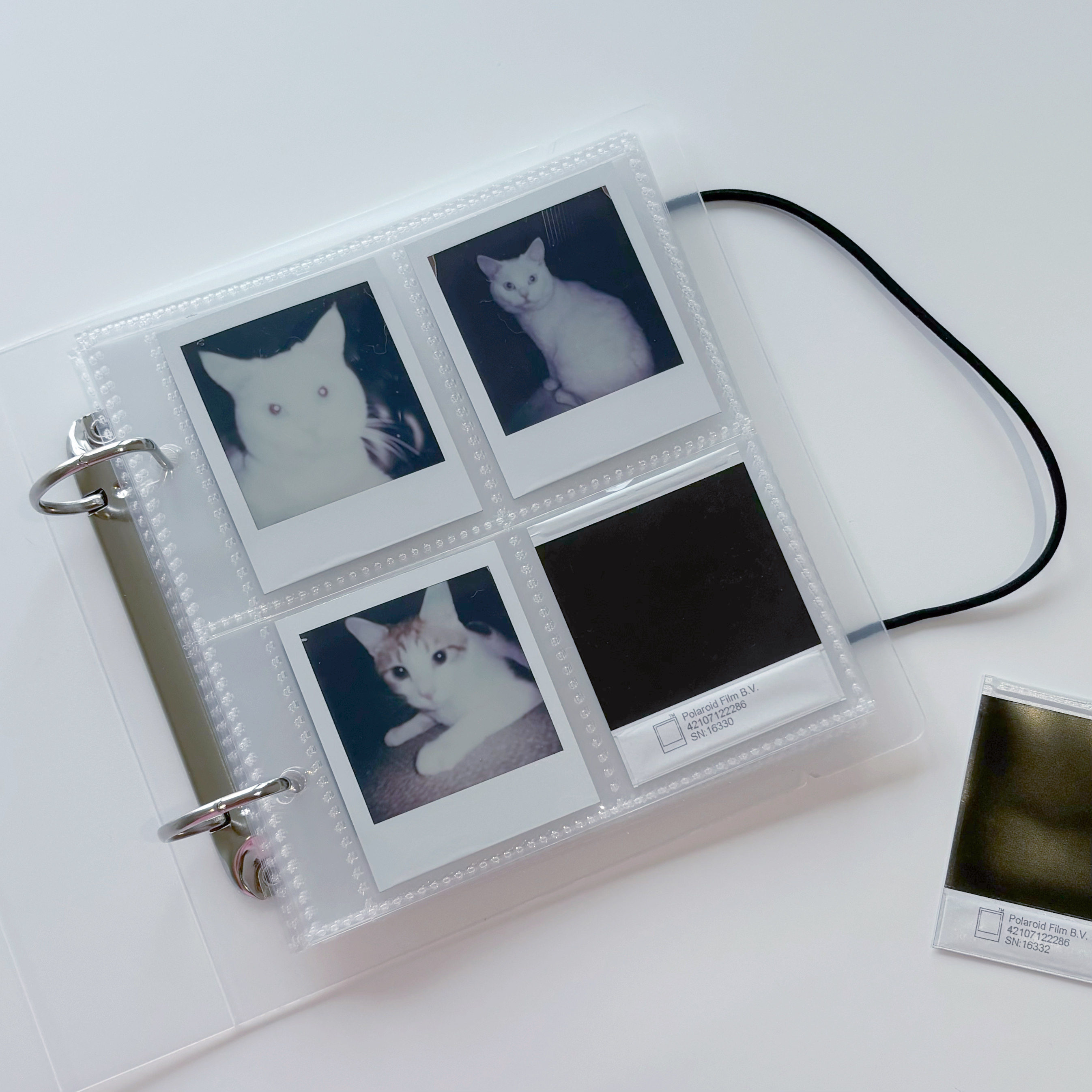 宝丽来go专用相册4宫格polaroidgo活页收纳pp适用插页照片图片