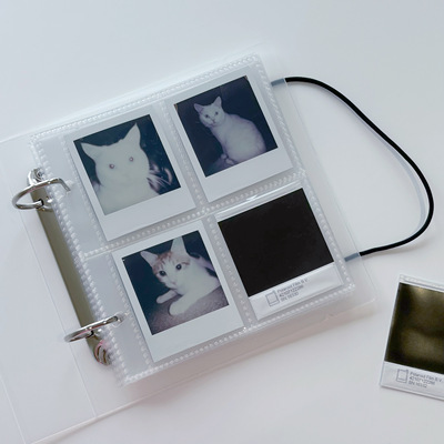 宝丽来go专用相册4宫格polaroidgo活页收纳pp适用插页照片
