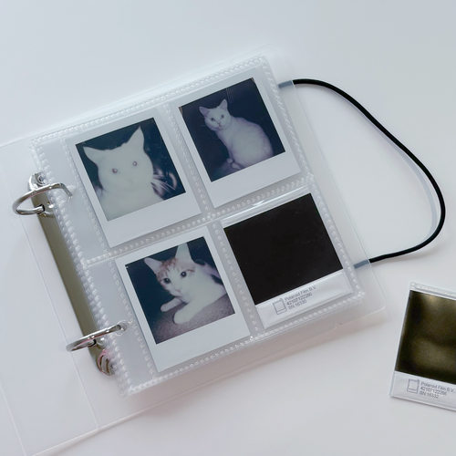 宝丽来go专用相册4宫格polaroidgo活页收纳pp适用插页照片