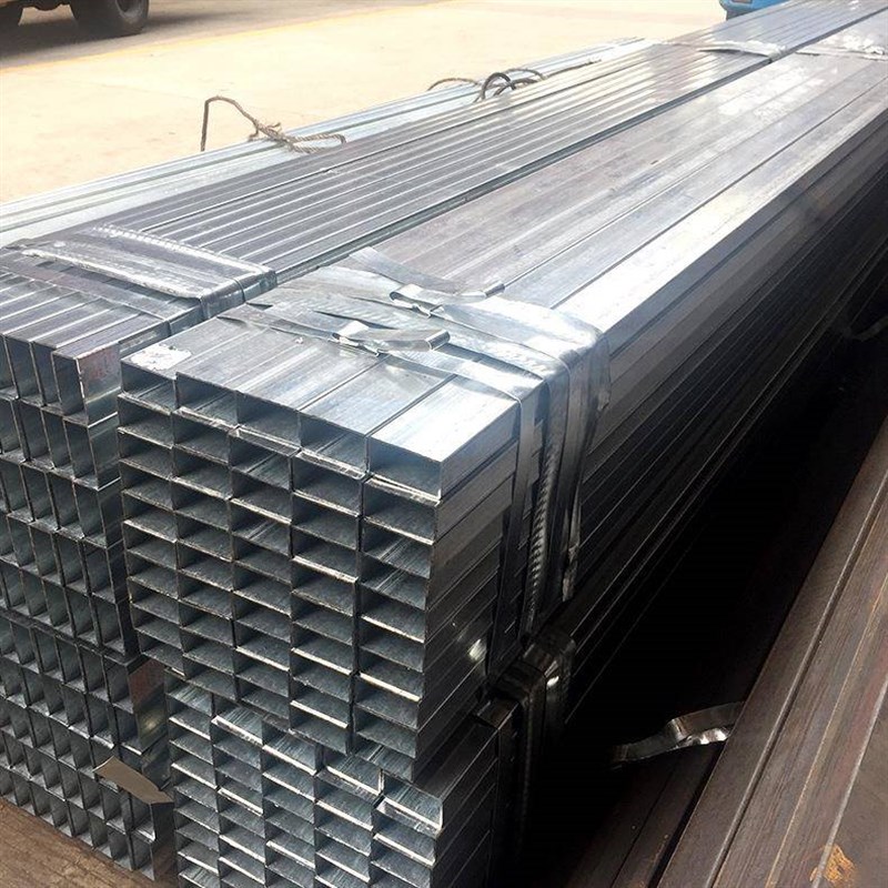 江门管材现货供应矩形镀锌方管40*6H0镀锌方通型材规格型号齐全