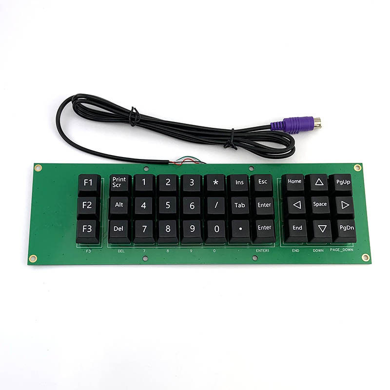 机械键盘非标按键PCBA电路板方案机器单个数字键盘PCB板开发