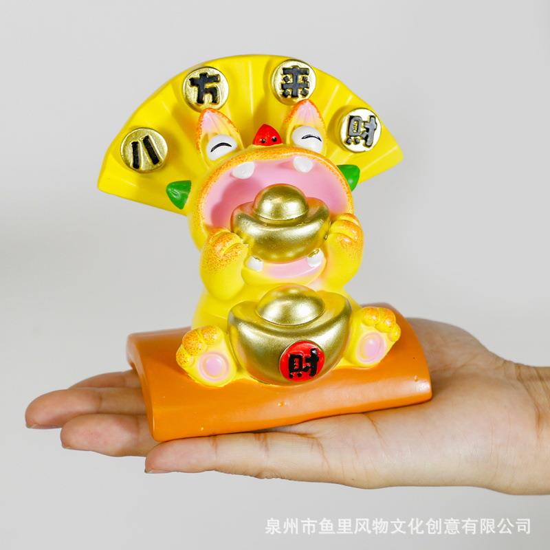 【瓦喵喵】云南大理瓦猫民俗旅游文创纪念可爱桌面摆件客厅装饰