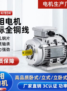 铜线卧式/0370W铝壳1838//电动机00/250428 55V3项异步00转三075B