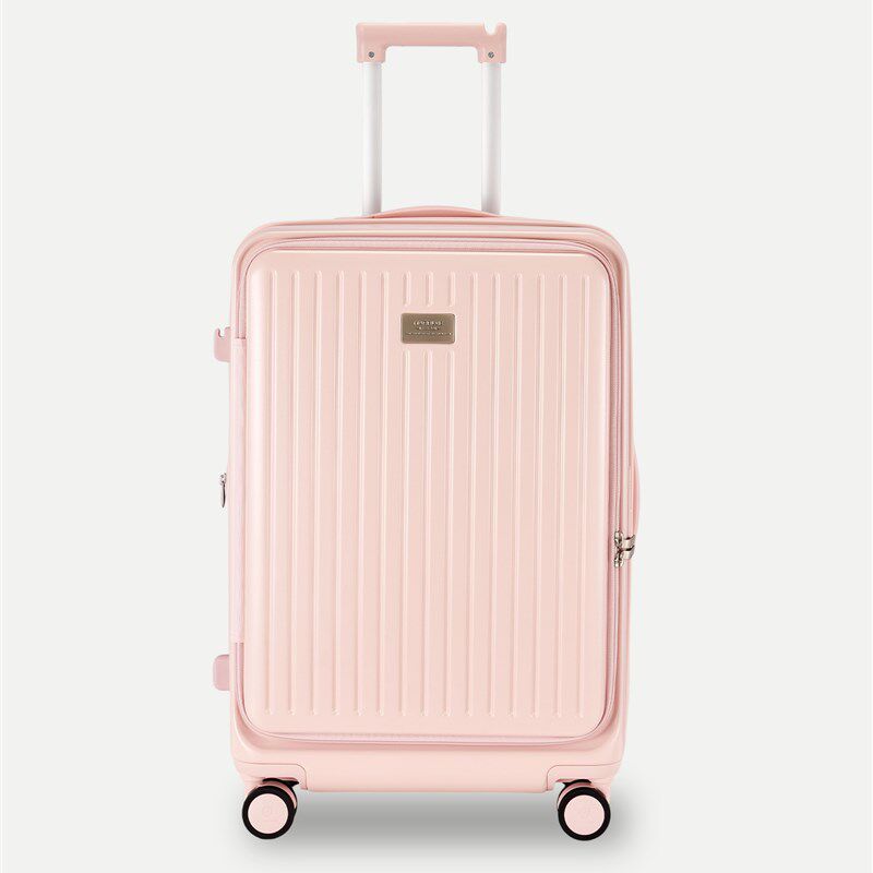 可扩展前开口侧开盖o翻盖大容量出国留学旅行李拉杆密码登记箱子