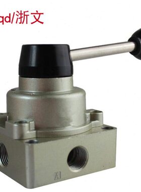 阀V气动VH0-V304换手动-手-H位 扳气阀开关四通0手 转阀阀向H2三
