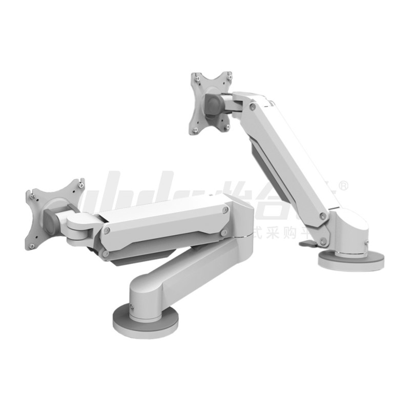 怡合达NVD03-11/21-W重载A型显示器支架无键盘立式安装气弹簧锁定