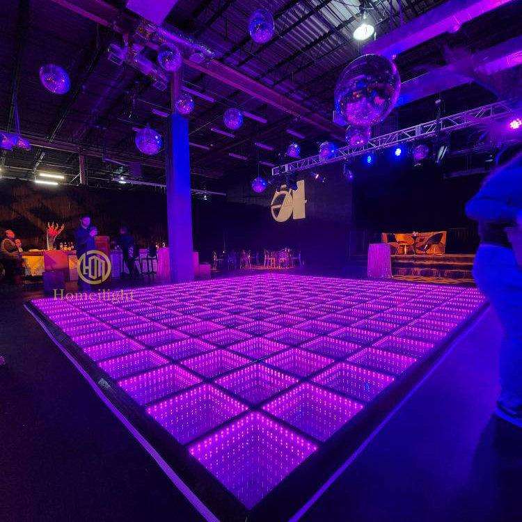 LED 深渊地板砖 回形深渊 婚礼 派对 聚会 酒店装饰