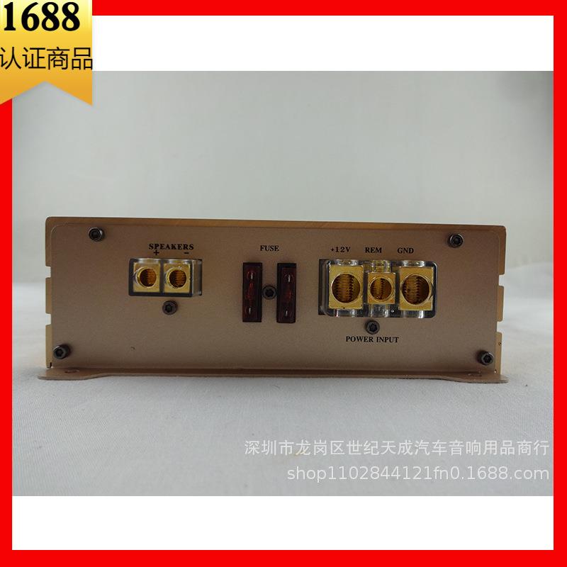 德国DM汽车音响低音炮功放机 单路功放 D类数字功放1200w