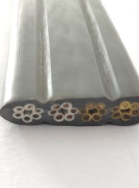 扁T*. 方00VV75随B平75B24VT线*.扁方电缆平行灰色电梯纯铜芯V24