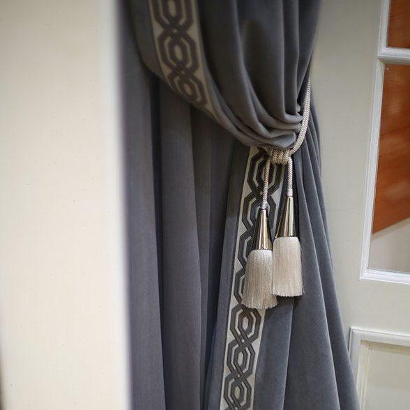 喇叭形金属窗帘绑带 简约现代挂球挂钩绑绳子装饰品客厅卧室配件,居家布艺,窗帘扣,淘宝优惠券,粉丝福利购,淘宝优惠卷