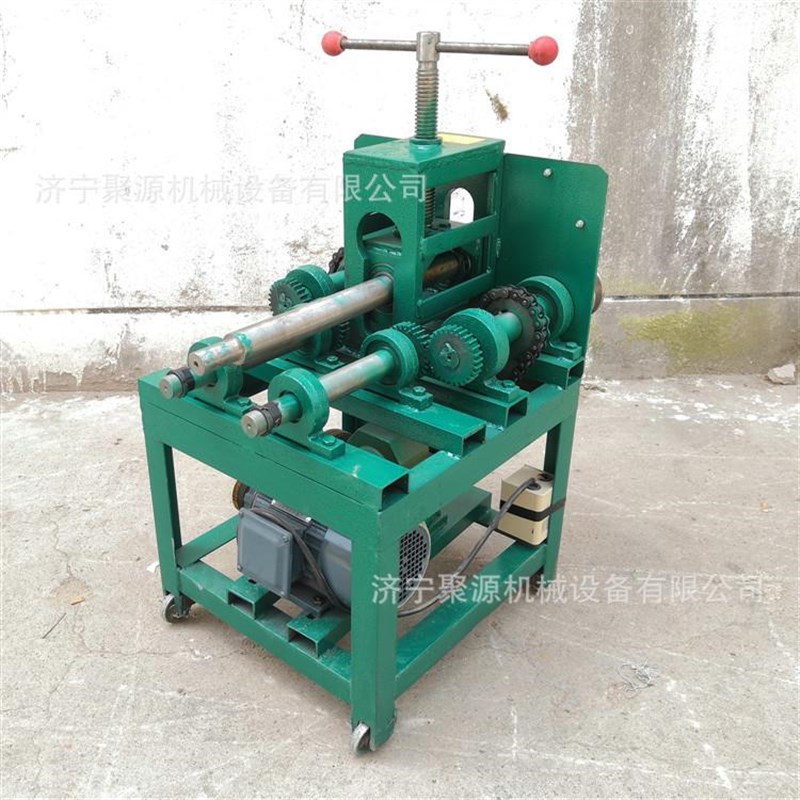 立式JY-63型弯管机电动1.5KW方E管圆管大棚骨架折弯机不锈钢弯弧