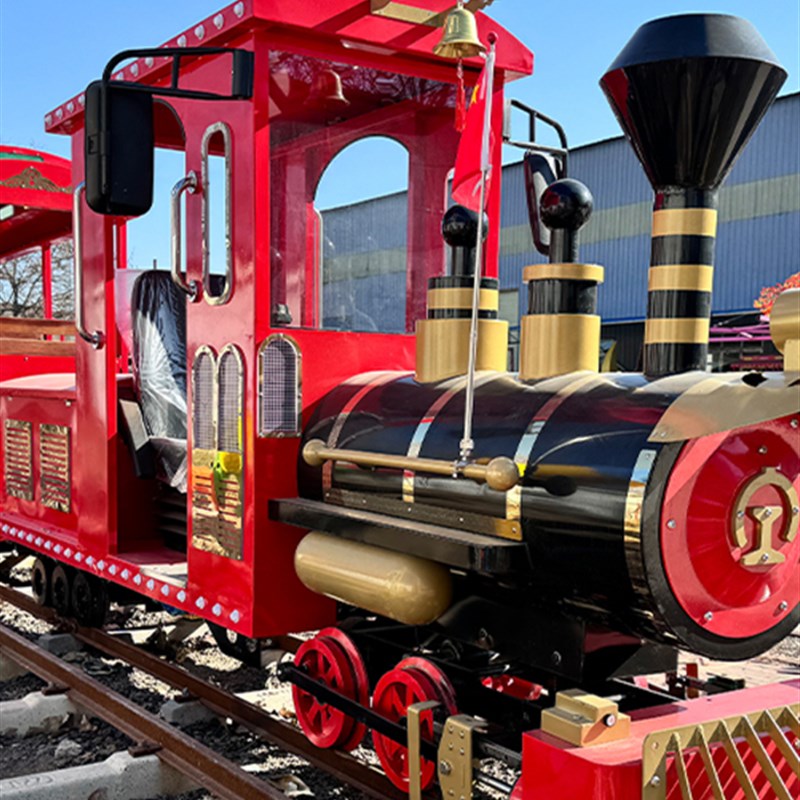 景区轨道c列车电动列车厂家户外乐园可坐网红乘坐观光列车