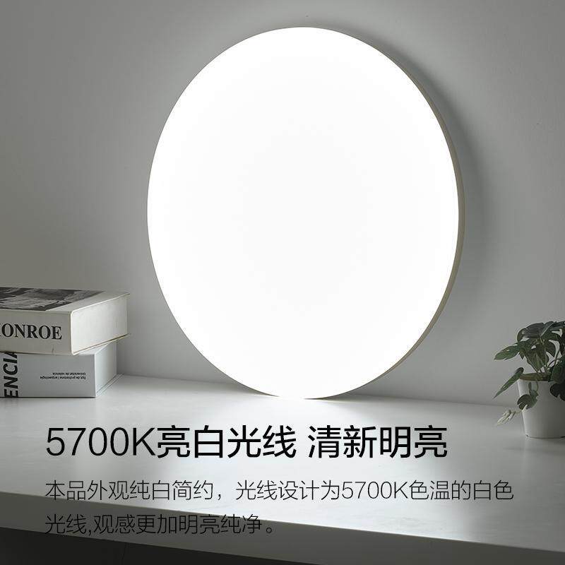 led具圆形吸顶灯照明家用灯饰现代灯简约房间创意客厅WS卧室