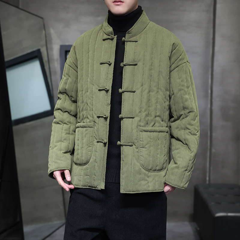 中国风唐装男士加厚棉衣中老年中式棉服男装棉袄保暖冬季外套冬装,男装,唐装,淘宝优惠券,粉丝福利购,淘宝优惠卷