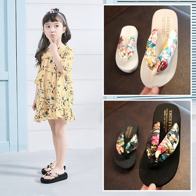 儿童拖鞋女童夏季外穿时尚亲子人字拖新款室内防滑软底沙滩凉拖鞋