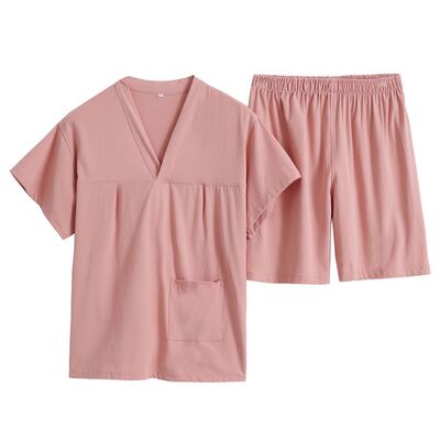 汗蒸服 男女款足浴足疗桑拿服洗浴中心服装浴场洗澡浴衣浴服