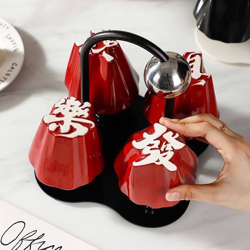 汉字待客水杯乔迁套装新居家用客厅新婚水具礼物水杯茶具茶杯简约,餐饮具,水具套装,淘宝优惠券,粉丝福利购,淘宝优惠卷