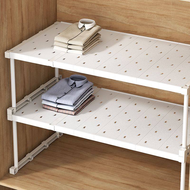 衣柜分层隔板收纳神器柜子橱柜内可伸缩置物架衣橱鞋柜隔断整理板,厨房/烹饪用具,厨房置物架/置物柜/角架,淘宝优惠券,粉丝福利购,淘宝优惠卷