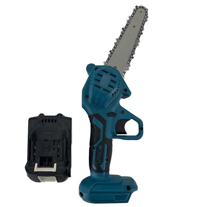 6寸迷你电链锯充电小型电动锯木工单手锯园林伐木手持修枝锯批E18,五金/工具,电链锯,淘宝优惠券,粉丝福利购,淘宝优惠卷