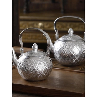 东南亚风格水壶手工茶具家用冷水壶中式复古凉水壶餐厅茶壶