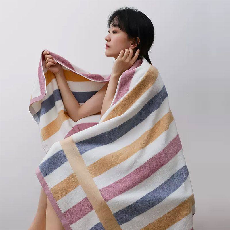 全棉浴巾女纯棉成人家用加厚情侣洗澡大毛巾可裹吸水速干70,居家布艺,浴巾,淘宝优惠券,粉丝福利购,淘宝优惠卷