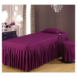 美容床罩枕套两件套美容床按摩床配套床罩美容院理疗推拿洗头之满