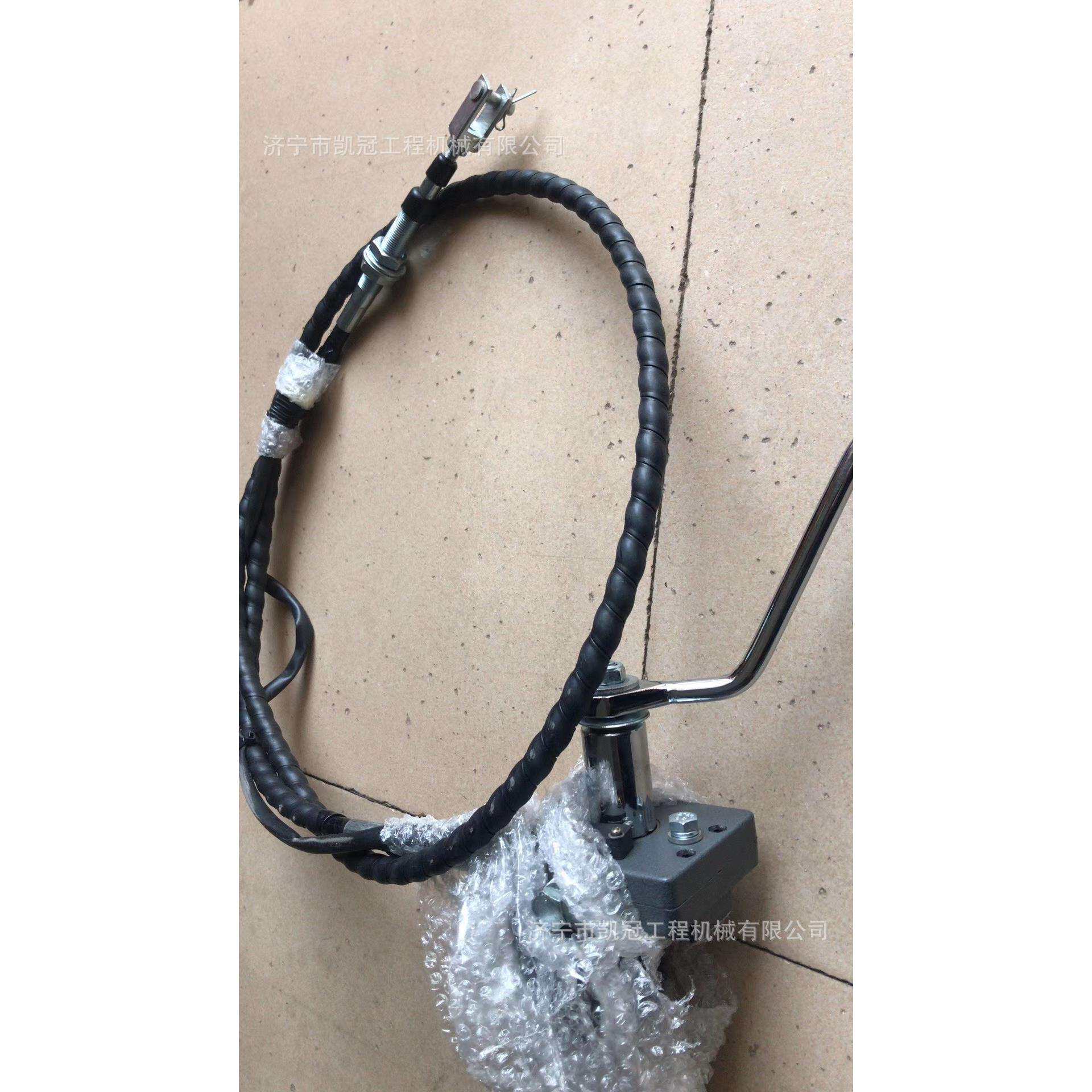 销售挖掘机油门电机软轴操纵杆三一265 305 335油门拉线软轴