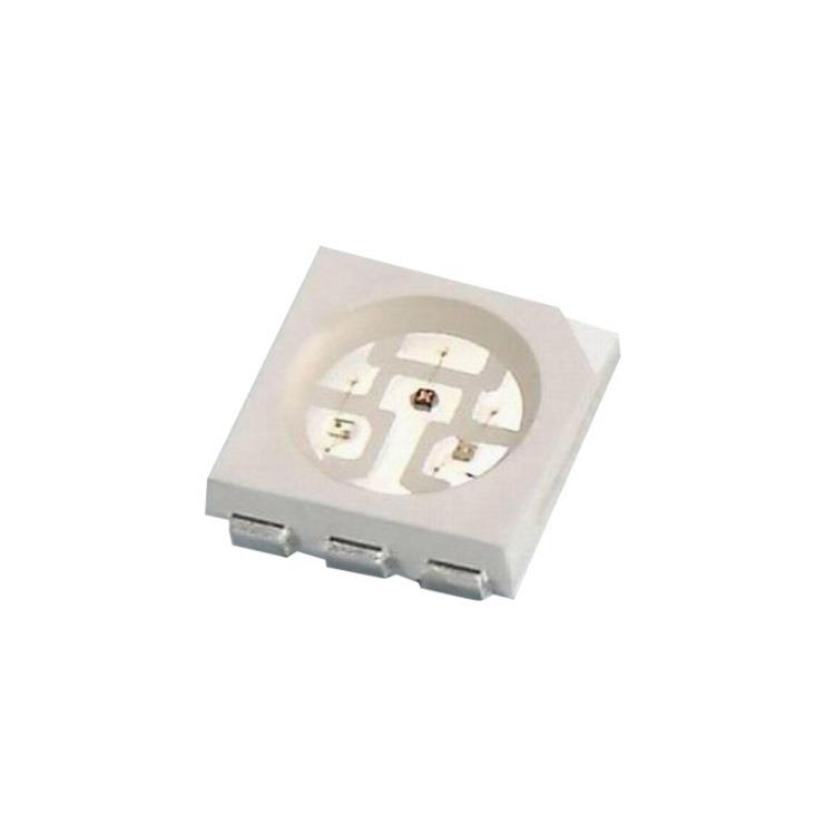 5050全彩红绿蓝三合一贴片led光源高亮0.2w 5050RGB灯珠超亮