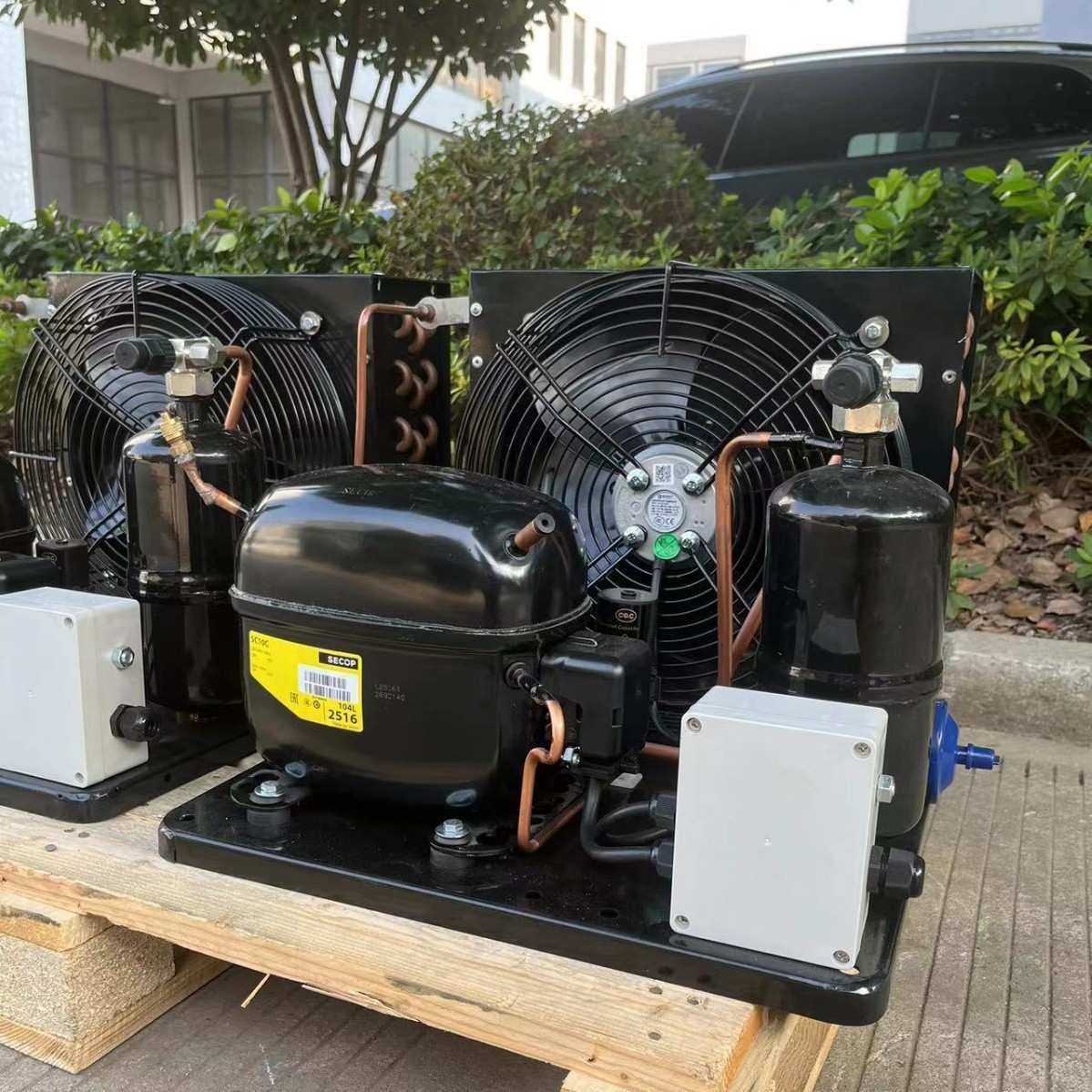 工业制冷小型制冷机组 思科普SC18CM压缩机 小型实验箱用制冷机组