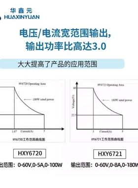 华鑫源可编程直流电源HXY6720系列参数60V 5-8A100-180W 性价比高